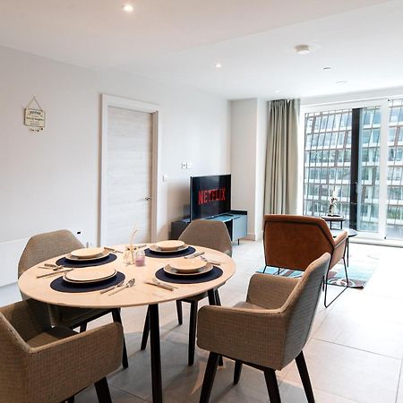 Modern 2 Bedroom City Centre Apartment W Balcony Manchester Exterior foto